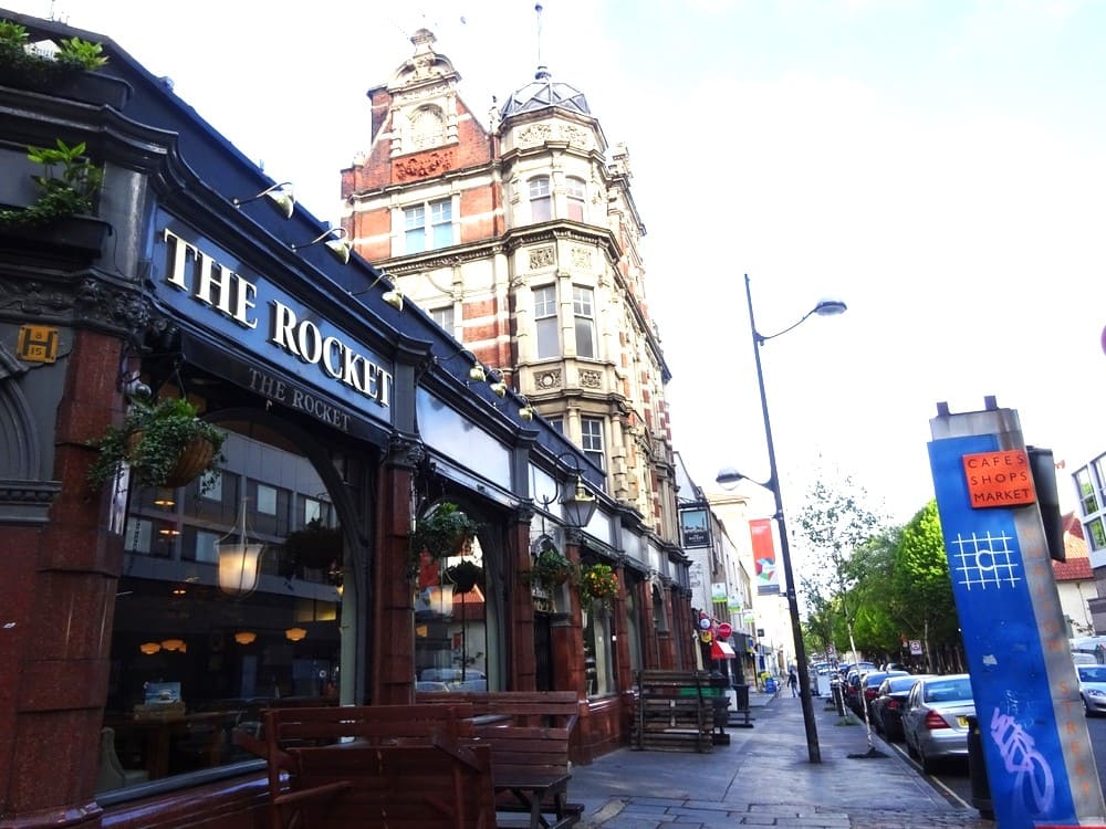 イギリスロンドン市街の風景